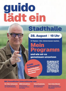 Guido Gutenstein am 28.08.2025 in der Idsteiner Stadthalle