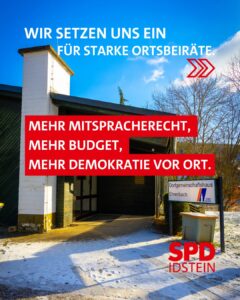 Starke Ortsbeiräte für Idstein