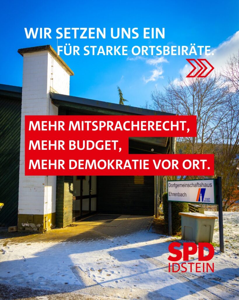 Starke Ortsbeiräte für Idstein